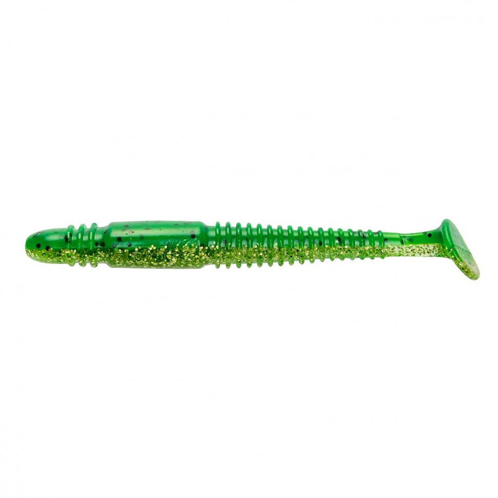 Виброхвост Helios Minoga 3,75"/9.5 см, цвет Green Peas 5 шт HS-17-051 , 